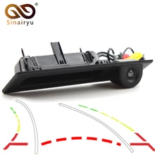 Dinamica traiettoria Auto Videocamera vista posteriore Per BMW X1 X3 X4 X5 F30 F31 F34 F07 F10 F11 F25 F26 E84 Auto tronco Maniglia della Macchina Fotografica di Inverso