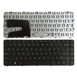 Новый для hp Pavilion 14-n021la 14-n026la 14-n028la 14-n029la 14-n030la 14-n036la 14-n229la Клавиатура ноутбука черный США белой раме