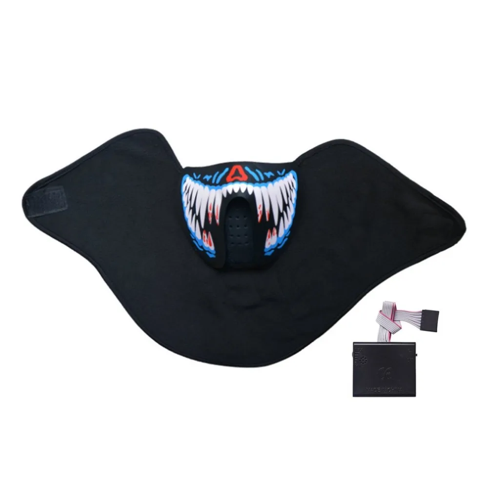 Aliexpress Com Buy Cycling Face Mask Cold Light Voice