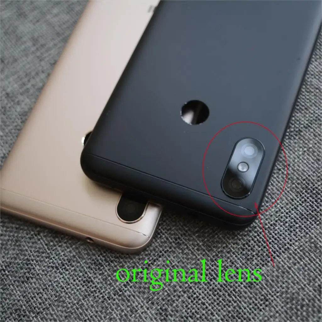 Новая Оригинальная задняя крышка Батарея крышка Корпус Дверь чехол запасная часть для Xiaomi Redmi 6 Pro/Xiaomi A2 lite