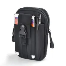 Водонепроницаемый военные D30 1000D сумка на поясном ремне Для мужчин Портативный водостойкий Чехол для телефона чехол-кошелек для путешествий на каждый день армейская поясная сумка