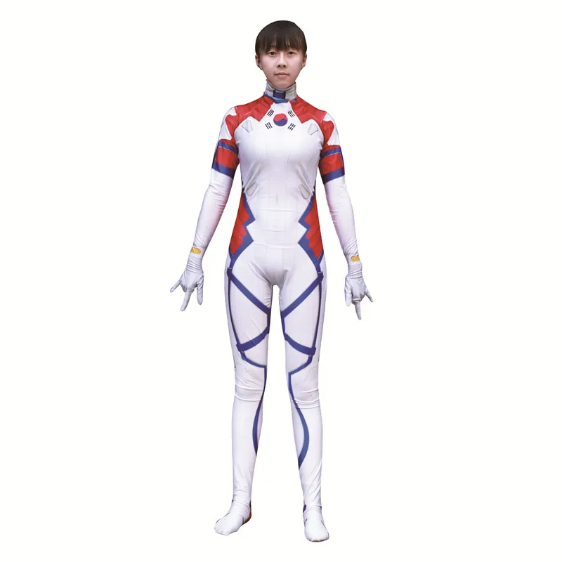 Ainiel 3D печатных лайкра D VA костюмы для косплея два зентай боди костюм комбинезоны