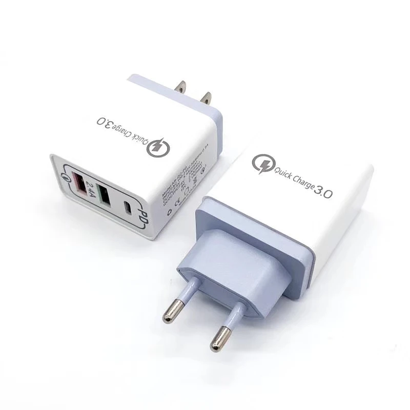 5 V 2.4A QC 3 0 быстрое зарядное устройство для iPhone кабель Micro USB EU/US Plus Lightning type C |