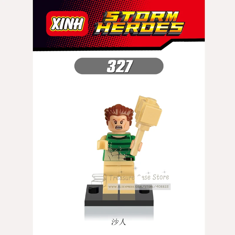 №327 песочные люди индивидуальная фигурка супер герой строительные игрушки блоки