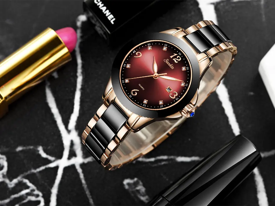 de Marca de Topo de Luxo Strass