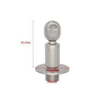 

Homebrew Sanitary Fitting Rotary Spray Ball 1.5"TC and 1/2"MNPT