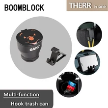 1 шт., универсальный автомобильный мусорный ящик для мусора, держатель для спинки сиденья телефона, задние Органайзеры для багажника, многофункциональные аксессуары