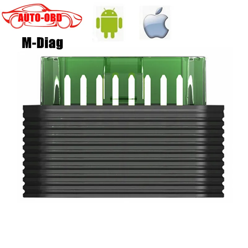 

100% Original Launch M-Diag Built-in Bluetooth OBDII MDiag Can Support Both Write and Read better than Easydiag for iOS Android