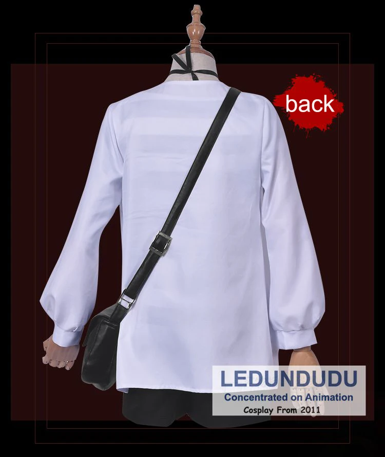 New Anime Angels of Death Rachel Gardner Isaac Foster Uniform Outfit Game Ray Zack Cosplay Costumes for Halloween Party (7)