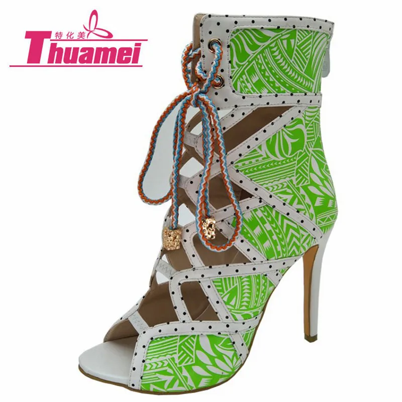 

Fashion 11cm Thin Heels Shoes Sexy Women Pumps Gladiator Women's Shoes Super High Heels Women Shoes Hollow Best #Y0709868F