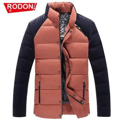 Best price at $106 Cheap 2016 winter fashion stand collar thicken warm duck down jacket casacos masculino jackets for men clothes brands short coats 3XL