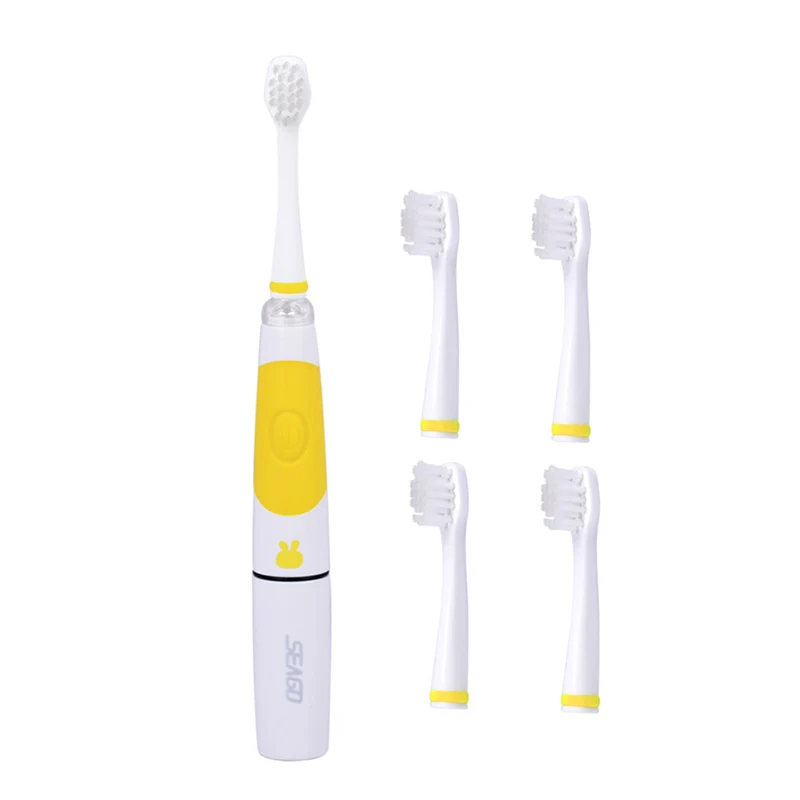 

Battery Powered Children Electric Toothbrush Teeth Whitening Tooth Brush Kids Dental Care Oral Teeth Brush With LED Light
