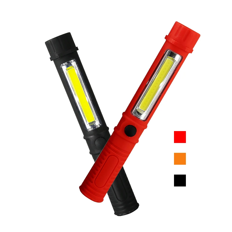 

1PCS Multifunction COB LED Mini Pen Light Work Inspection Flashlight Torch Lamp with White Color Lighting 12V 24V 300LM