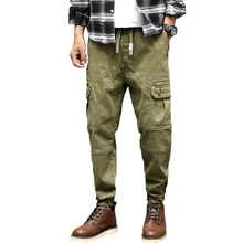 Прямая поставка, Новое поступление, мужские брюки-карго, военные армейские брюки, большие спортивные брюки с карманами, M-3XL, XP50