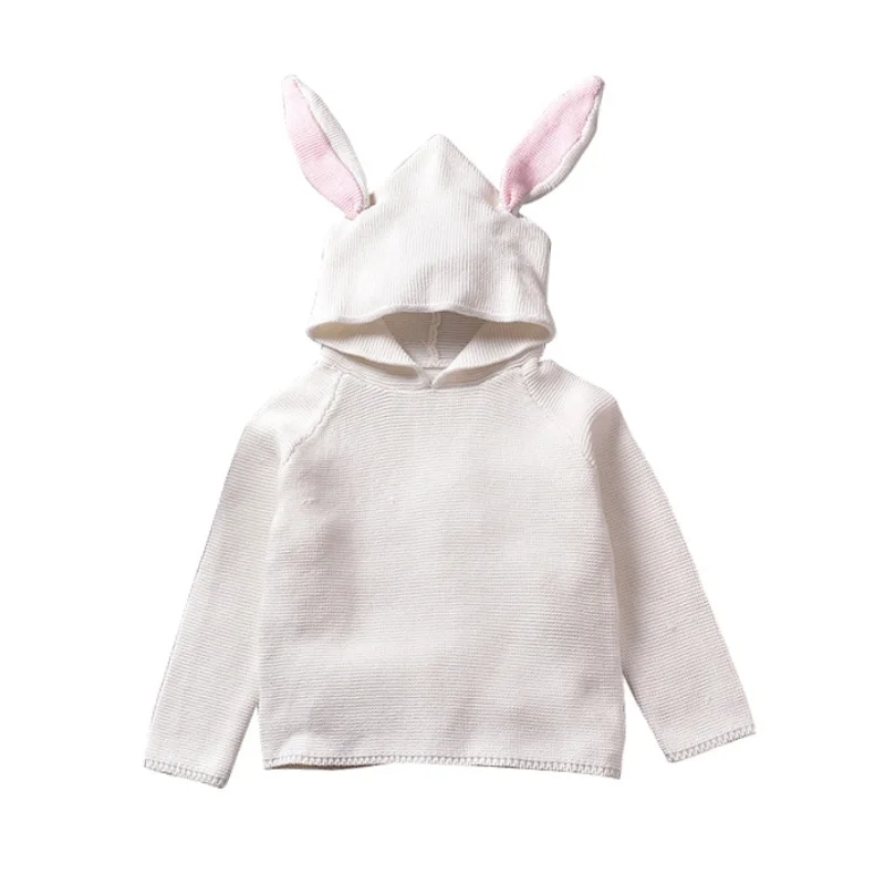 

Abckids Autumn Boys Sweater 3D Rabbit Bunny Pullover Kids Girls Knitted Sweater Baby Girls Winter Clothes
