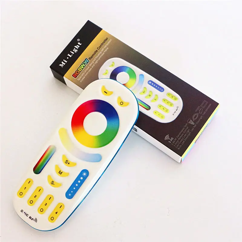 1 комплект 110 В 220 в 12 Mi Светодиодная лампа E27 GU10 MR16 с регулируемой яркостью RGB CCT 4 Вт