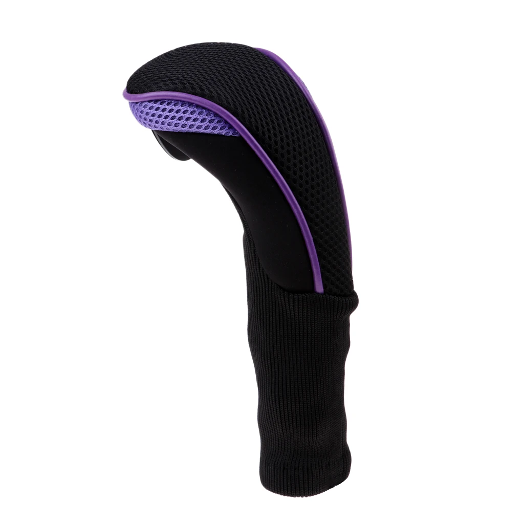 Utility Mesh Golf Hybrid Club Head Covers Pack of 4 Golf Rescue UT Headcovers Replacement with Interchangeable NO. Tag 3 4 5 7 X
