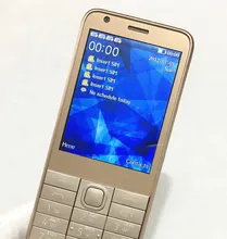 4 Cartões Sim 4 Standby 2.8 “telefone mp3 gsm china 800 mAh da bateria Do Telefone móvel TELEFONES Baratos Russa teclado botão chave H-mobile C9