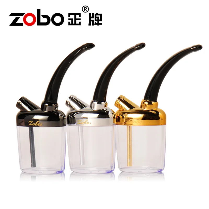 Brand ZOBO Water Smoking Tobacco Pipe Cigarette Cigar Tube Holder Hookah Filter Smoke Tar Water