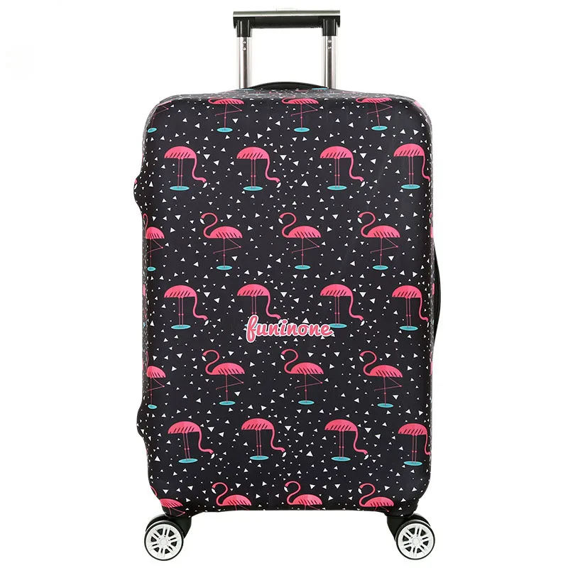OKOKC Фламинго дорожного чемодана Защитная крышка Чемодан Футляр эластичные Чемодан Пылезащитный чехол относятся к 18 ''-32'' чемодан