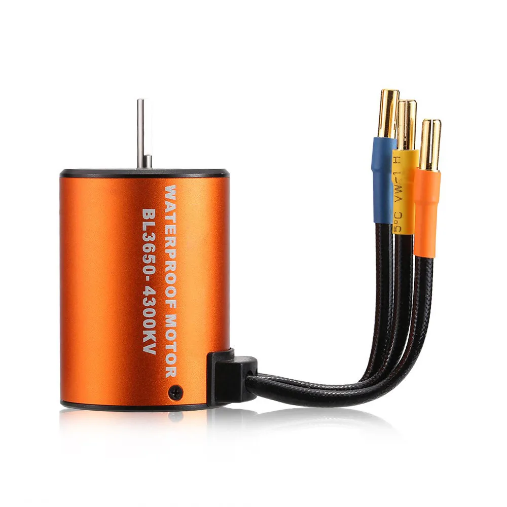 

3650 4300KV 1/10 RC Automotive Waterproof Brushless Motor HSP 94123 Ring i 727 FS Race 53625/53632 NO6b