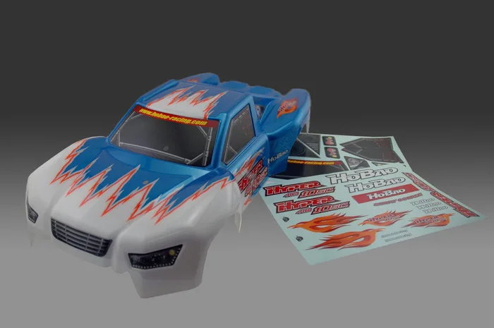 OFNA/HOBAO RACING 11036B PRINTED BODY - BLUE W/DECAL for 1/10 HYPER 10SC Free Shipping | Игрушки и хобби