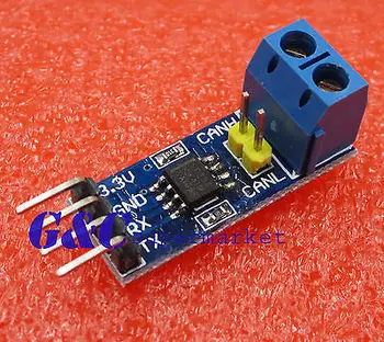 

SN65HVD230 CAN Board Network Transceiver Evaluation Development Module