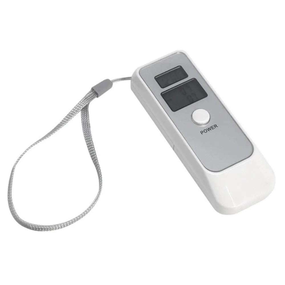 Портативный детектор алкоголя ручной двойной ЖК-дисплей цифровой алкотестер Профессиональный Алкотестер контроль вождения