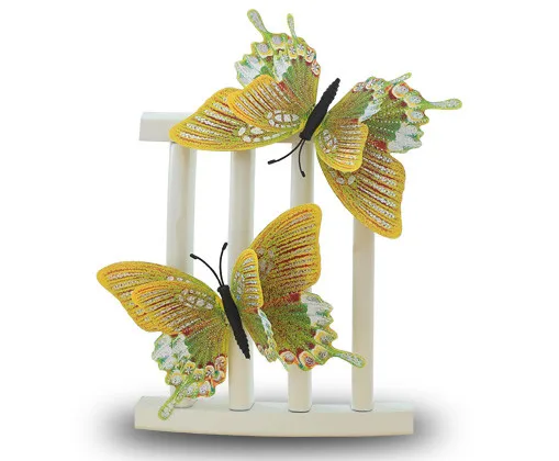 3D Butterfly fridge magnet home decoration 5pcs - 8