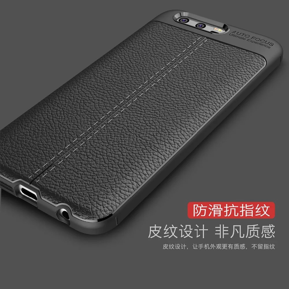 Ультратонкий ударопрочный чехол для huawei Honor 9 из искусственной кожи с покрытием из ТПУ, чехол-накладка для huawei Honor 9, защитный чехол s