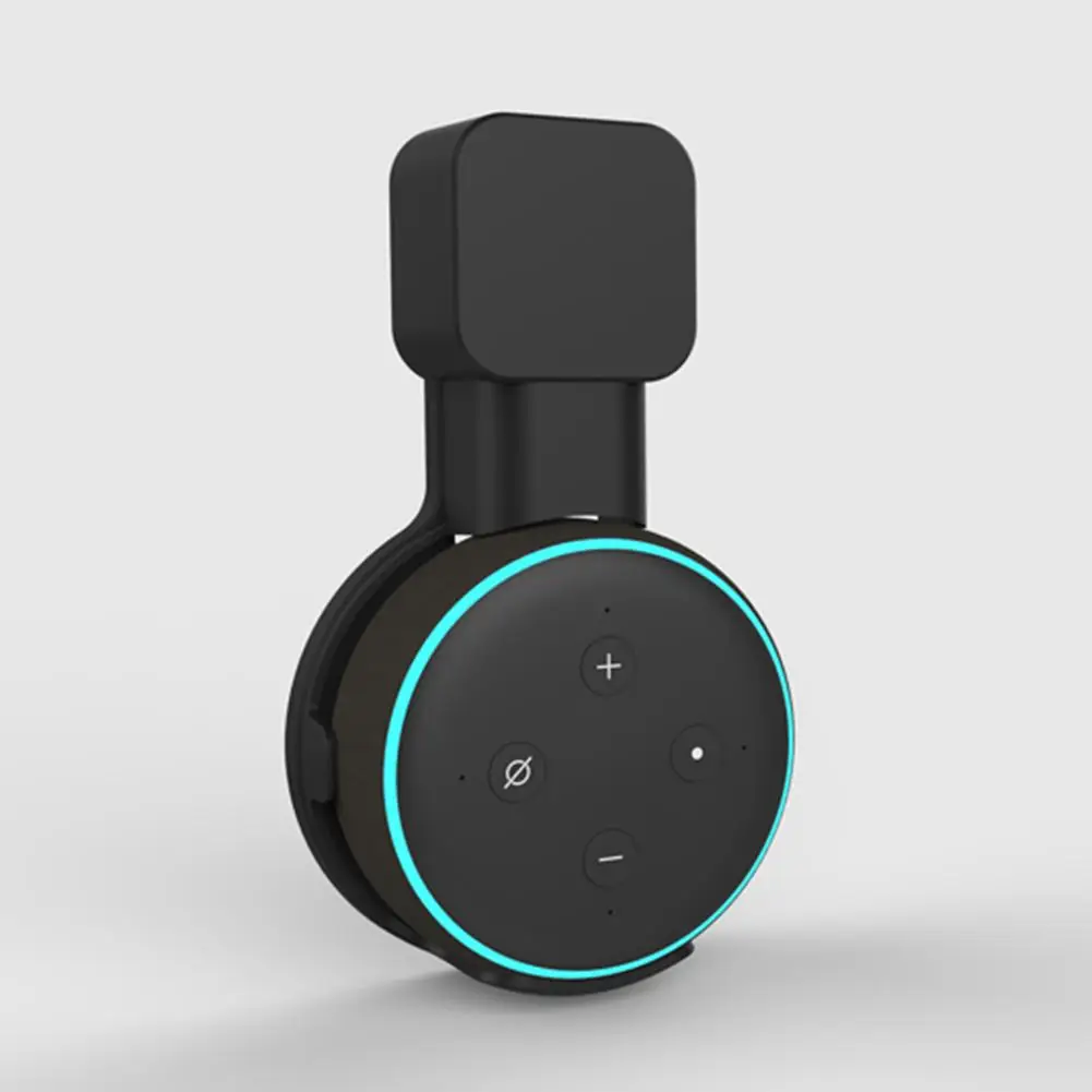Outlet настенный держатель 1/2pcc для Echo Dot 3 компактный стенд для смарт с регулировкой шнура