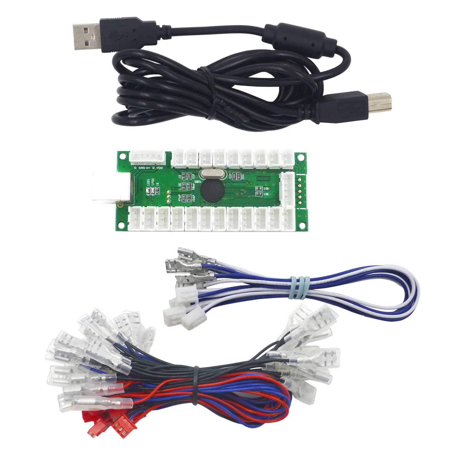 Аркадный светодиодный USB кодировщик SJ @ JX аркадный джойстик светодиодная кнопка
