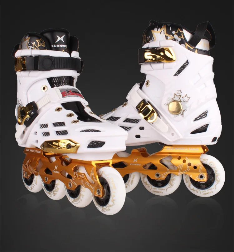 

XUANWU X7 Inline Skates Adult Ice Skate Shoes PPC Roller Skate Shoes Pro Men or Women Figure Skating Slalom Shoes