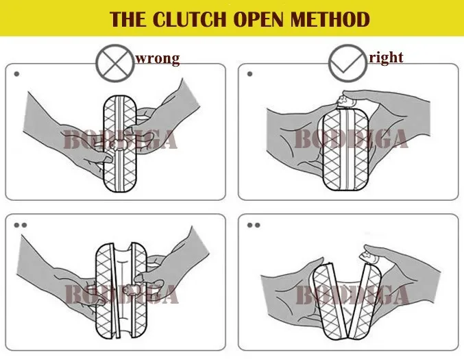 the clutch open way