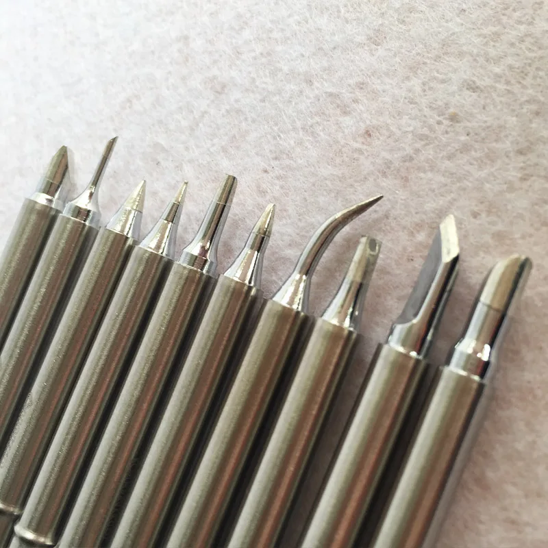 T12 Series Solder Iron Tips 10PCS/LOT For Hakko Soldering Rework Station FX-951 FX-952