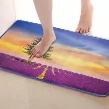 Лаванда Стиль открытый Коврики S, забавные Нескользящие Для ванной Коврики, двери Коврики S, дверь входная Коврики s