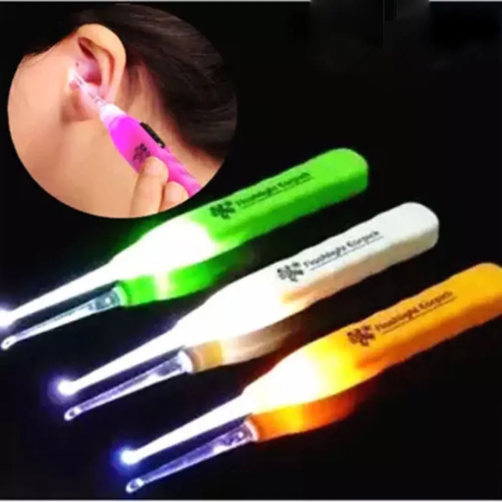 Ear Scoop New LED Flashlight EarPick Ear Pick Wax Remover Curette
