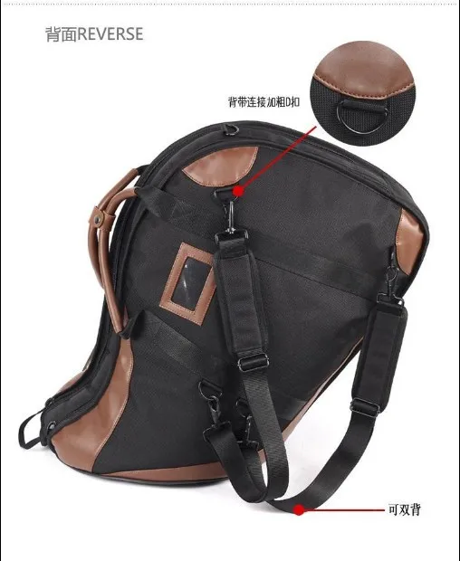 One piece horn musical instrument portable bag cover thickening sponge tube bag horn