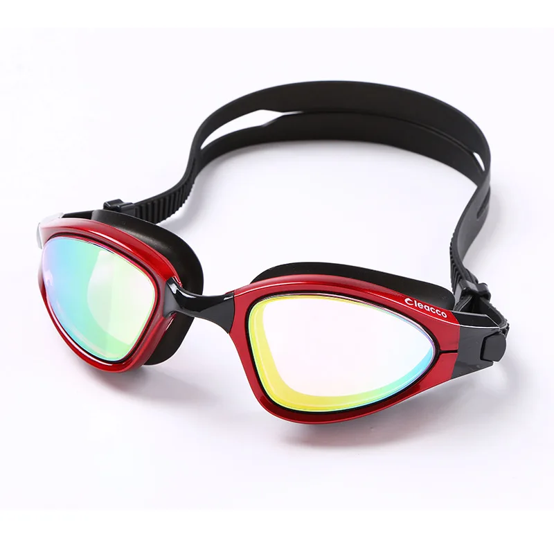 Tanie Mężczyźni kobiety okulary pływackie wyczyść Anti fog ochrona UV dorosły profesjonalny Sport okulary pływackie wodoodporne gogle pływackie