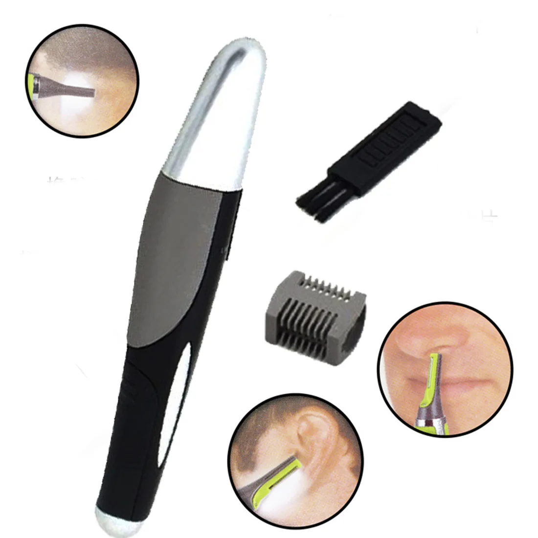 Face Sideburn Hair Trimmer Eyebrow Nose Hair Trimmer Nose Ear Hair