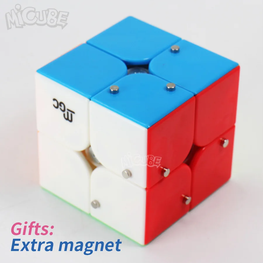 Yongjun MGC 2x2 Магнитный куб 2x2x2 скоростной Магический кубик-головоломка Cubo Magico 2*2 Neo куб на магнитах Игрушки для мальчиков для детей