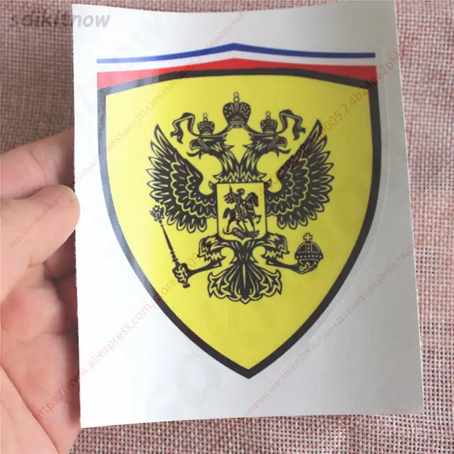 Car Russia Eagle Window Body Door Head Sticker Decal Styling