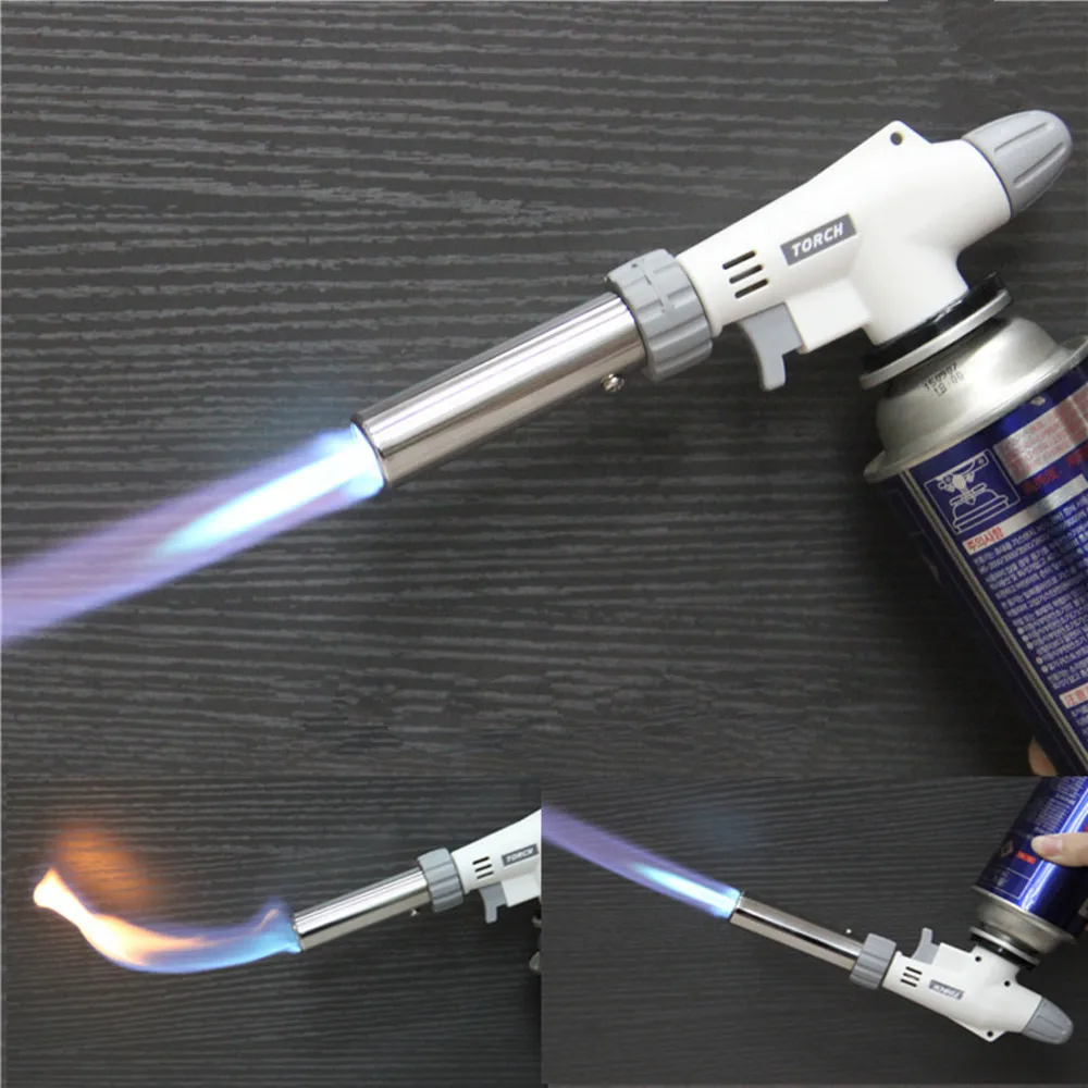 

Butane Micro Welding Torches Gas Torch Welding for Dental Jewelry Cooking Baking Spray Gun Reversible master torch soft fire