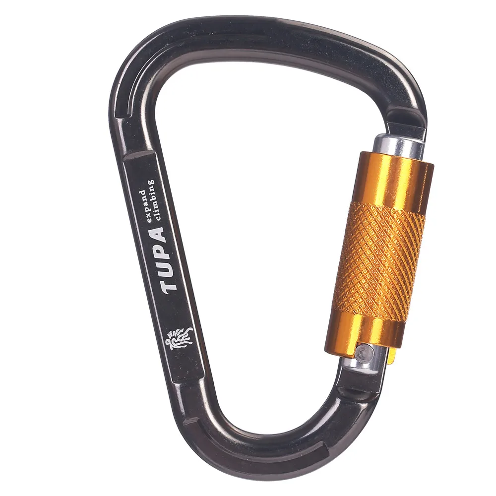 UIAA CE Approved, Pear Shape Automatic Safety Buckle Rock Climbing