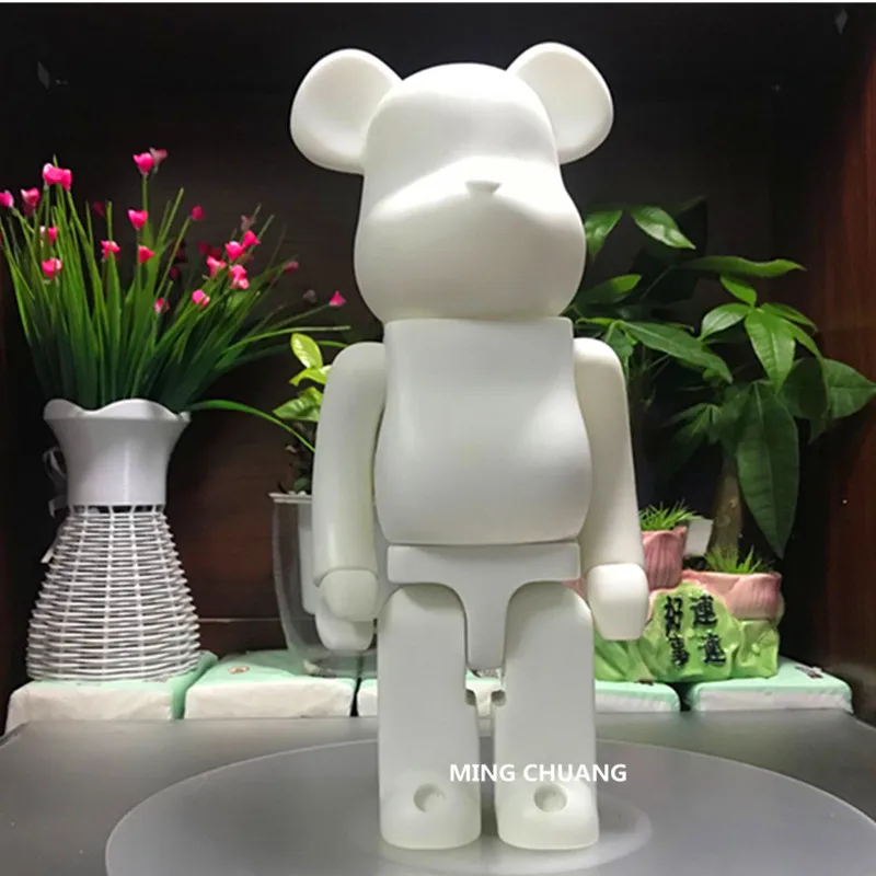

Bearbrick Gloomy Be@rbrick 400% Kaws Glue Pieces DIY Graffiti BB Street Art Vinyl Action Figure Collectible Model Toy OPP T10