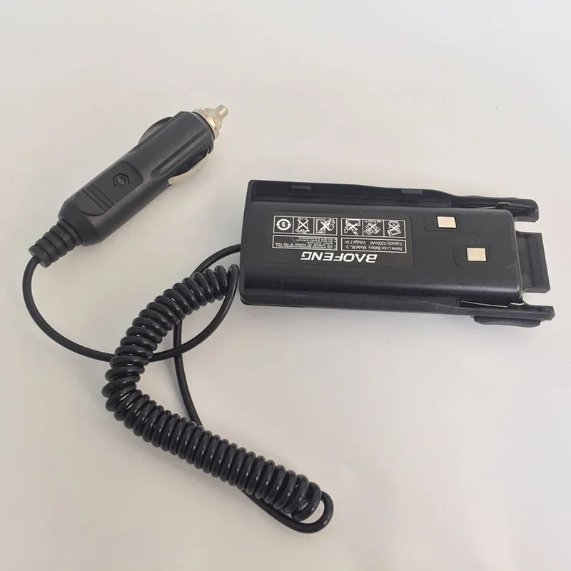 New Baofeng UV 82 Walkie Talkie Car Charger Battery Eliminator Adapter for Baofeng UV-82 Ham Radio Amador Hf Transceiver (5)