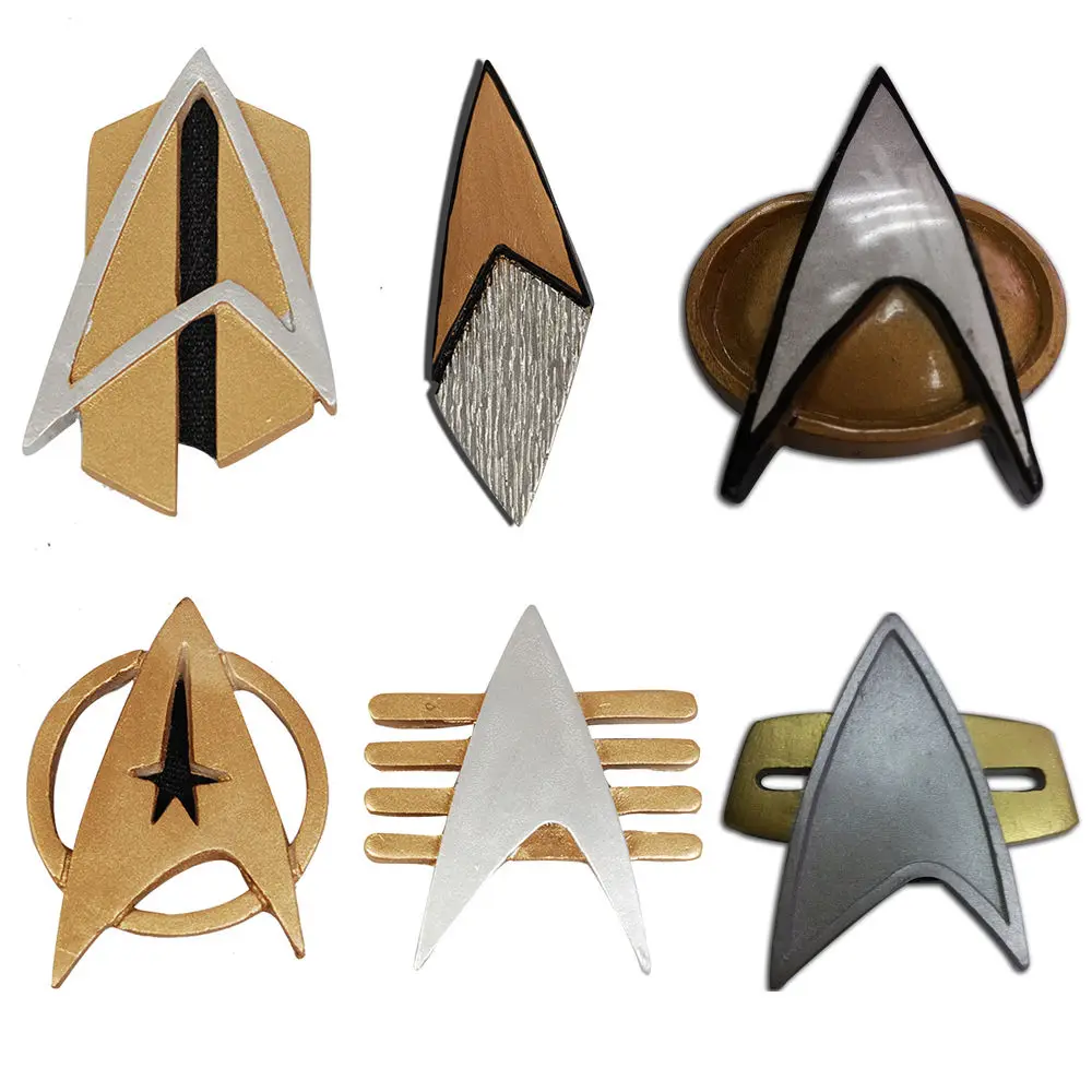 star trek captain pin