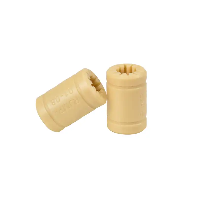 PENFU 3D Printer Part LM8UU 3D Printer Solid Polymer Bearing 8mm Shaft RJMP-01-08 Plastic Linear Bearings Bushing for RepRap Mendel PENFU 3D Printer Part LM8UU 3D Printer Solid Polymer Bearing 8mm Shaft RJMP-01-08 Plastic Linear Bearings Bushing for RepRap Mendel