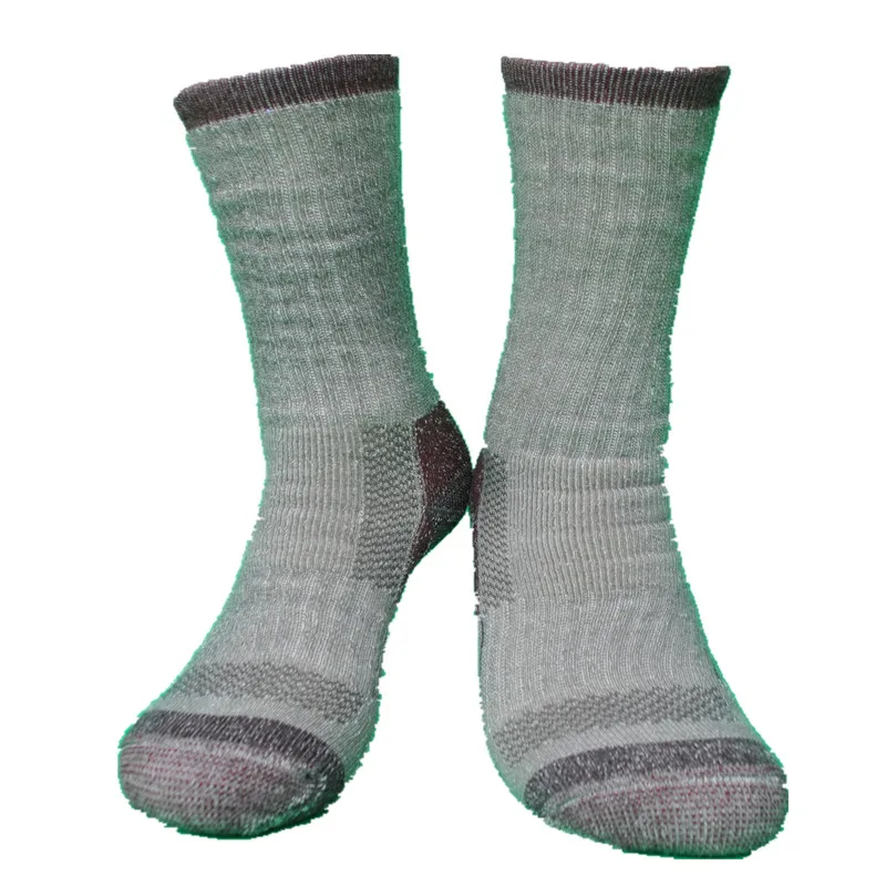 Голая Гора 85% шерсть мериноса вся махровая грелка и удобные женские носки