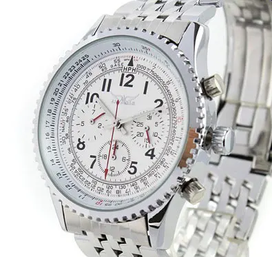 

wholesale White Stylish Multi Wrist Watch Date Automatic Mechanical Men Army